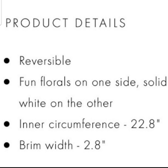 Alice + Olivia daisy print reversible bucket hat - Picture 5 of 5